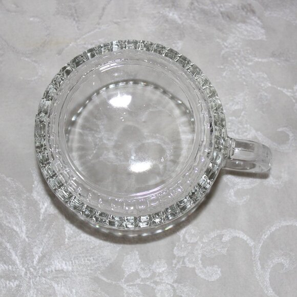 Vintage Tempered Glass Soup Mugs | KIG Malaysia Clear Glass - Picture 4 of 5